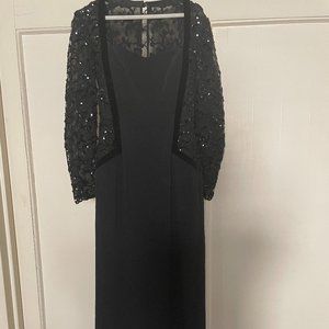 Escada Couture Vintage Long Sleeve Dress